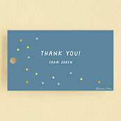 "Disney and Pixar's Wall-E and Hal" - Children's Birthday Party Favor Tags in Pearl by Ani Somi - Front