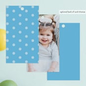 "Disney's Pooh Birthday" - Children's Birthday Party Favor Tags in Cornflower by Snow and Ivy - Back of Card Options