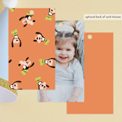 "Disney's Goofy Birthday" - Children's Birthday Party Favor Tags in Gumdrop by Kristen Knechtel - Back of Card Options