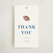 "Sportsy" - Children's Birthday Party Favor Tags in Ice by Teju Reval - Front