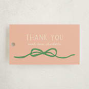 "Lemonade" - Children's Birthday Party Favor Tags in Strawberry Match by Vera Lim - Front