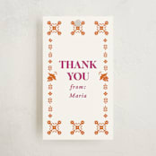 "Let's Fiesta" - Children's Birthday Party Favor Tags in Gumdrop by Eva Tadros - Front