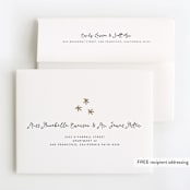 "Shimmering One" - Children's Birthday Party Thank You Cards in Blush by Erica Krystek - FREE Recipient Addressing