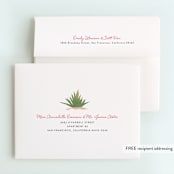 "Wild West" - Children's Birthday Party Thank You Cards in Magenta by Casey Brock - FREE Recipient Addressing