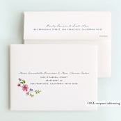 "Simply Sweet One" - Children's Birthday Party Thank You Cards in Gold by JeAnna Casper - FREE Recipient Addressing
