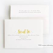 "Little Sunshine" - Children's Birthday Party Thank You Cards in Daffodil by Karidy Walker - FREE Recipient Addressing