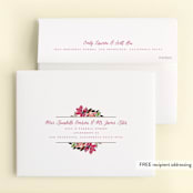 "Blooming One" - Children's Birthday Party Thank You Cards in Petal by Grace Kreinbrink - FREE Recipient Addressing