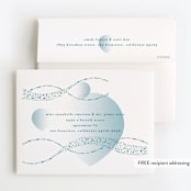 "whimsical balloon" - Children's Birthday Party Thank You Cards in Teal by Phrosné Barwood - FREE Recipient Addressing