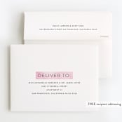 "Modern Glow" - Children's Birthday Party Thank You Cards in Ebony by Simona Camp - FREE Recipient Addressing