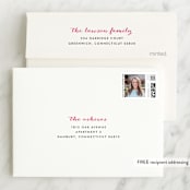 "Blessed Confirmation" - Confirmation Thank You Cards in Golden Rose by Angelene - FREE Recipient Addressing