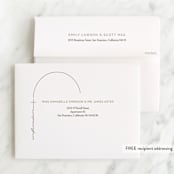 "Confirmation Arch" - Confirmation Thank You Cards in Sugar by FRANI - FREE Recipient Addressing