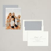 "Happy Faith Family" - Holiday Cards in Snow by Carolyn MacLaren - Assembled