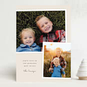 "God's love" - Holiday Cards in Cream by Sara Hicks Malone - Front