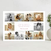 "Memory Book" - Holiday Cards in Peppermint by Olivia Raufman - Front