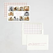 "Memory Book" - Holiday Cards in Peppermint by Olivia Raufman - Assembled