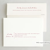 "Memory Book" - Holiday Cards in Peppermint by Olivia Raufman - FREE Recipient Addressing