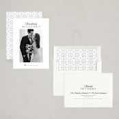 "refined" - Holiday Cards in Snowfall by Melanie Kosuge - Assembled