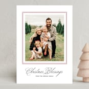 "Glenbrook" - Holiday Cards in Ruby by Annie Shapiro - Front