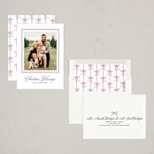 "Glenbrook" - Holiday Cards in Ruby by Annie Shapiro - Assembled