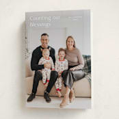 "Minimalist corner" - Holiday Cards in Cotton by Stacey Meacham - Folded Card