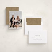 "Minimalist corner" - Holiday Cards in Cotton by Stacey Meacham - Assembled