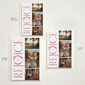 "Greenery Details" - Holiday Cards in Cherry by Michelle Taylor - Formats Available