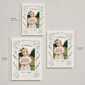 "Columns of Peace" - Holiday Cards in Pine by Petra Kern - Formats Available
