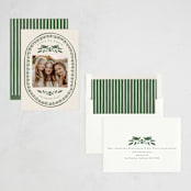 "Dove Banner" - Holiday Cards in Pine by Amy Kross - Assembled