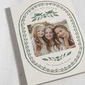 "Dove Banner" - Holiday Cards in Pine by Amy Kross - Detail
