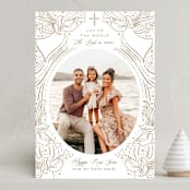 "Angel Chorus" - Holiday Cards in Gilded by Alethea and Ruth - Front