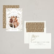 "Angel Chorus" - Holiday Cards in Gilded by Alethea and Ruth - Assembled
