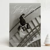 "Classic Glory" - Holiday Cards in Lace by Alston Foster - Front