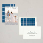 "Serenity" - Holiday Cards in Navy by Liz Conley - Assembled