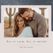 "all is calm all is bright" - Holiday Cards in Sky by Anna Joseph - Detail