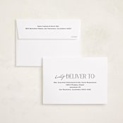 "All Joy to the World" - Holiday Cards in Snow by Pixel and Hank - FREE Recipient Addressing