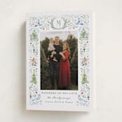 "Wonders of Nature" - Holiday Cards in Wreath by Petra Kern - Folded Card