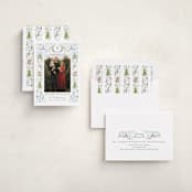 "Wonders of Nature" - Holiday Cards in Wreath by Petra Kern - Assembled