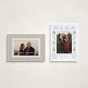 "Wonders of Nature" - Holiday Cards in Wreath by Petra Kern - Photo Orientation Options