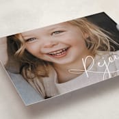 "Joyful Expression" - Holiday Cards in Snow by Leia Matt - Detail