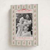 "hand-drawn Vintage garden" - Holiday Cards in Stocking by Creo Study - Folded Card