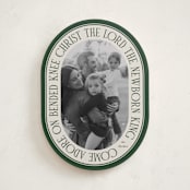 "Come Adore" - Holiday Cards in Pine by Brianne Larsen - Front