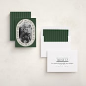 "Come Adore" - Holiday Cards in Pine by Brianne Larsen - Assembled