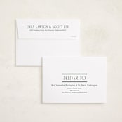 "Come Adore" - Holiday Cards in Pine by Brianne Larsen - FREE Recipient Addressing