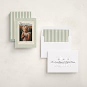 "Heavenly peace" - Holiday Cards in Pine by Creo Study - Assembled
