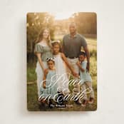 "Quinn" - Holiday Cards in Snow by Robert and Stella - Front