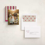 "Quinn" - Holiday Cards in Snow by Robert and Stella - Assembled