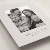 "Above all" - Holiday Cards in Newsprint by Lea Delaveris - Detail