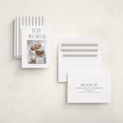 "the modern" - Holiday Cards in Ice by Christy Hy Lee - Assembled