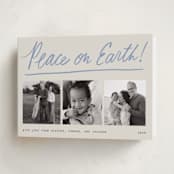 "A Cozy Note" - Holiday Cards in Snowfall by Kercia Jane - Folded Card