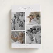 "Happy Holiday" - Holiday Cards in Eucalyptus by Wildfield Paper Co - Folded Card